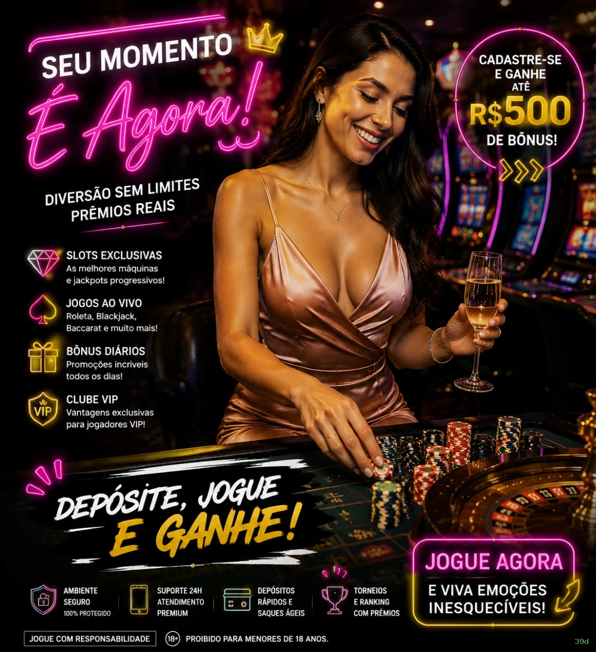 App Mobile 39d - Jogue em Qualquer Lugar no Seu Smartphone